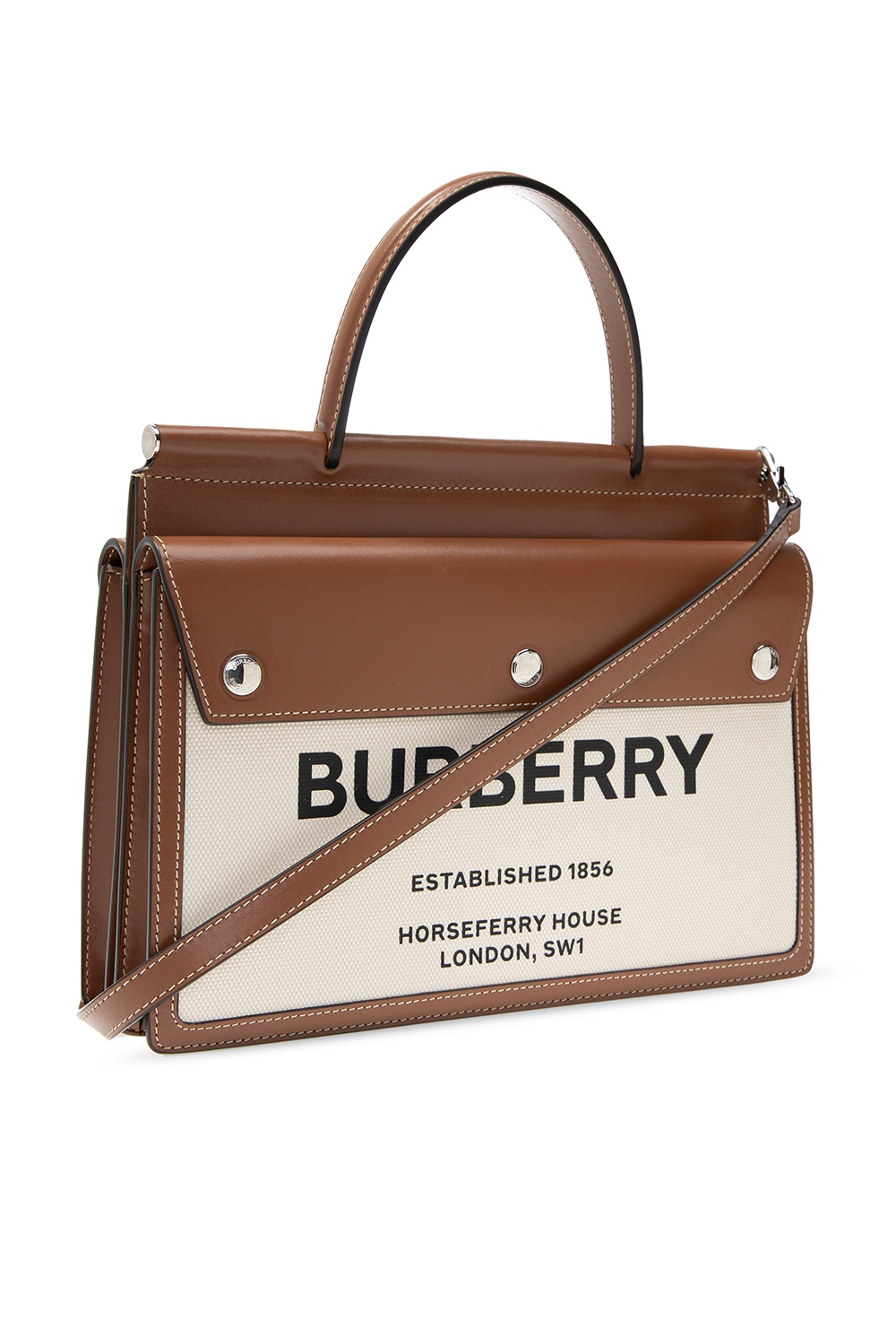 Shoulder bag with logo Burberry Vitkac Australia